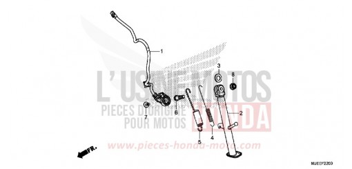 SIDE STAND CB650FAJ de 2018